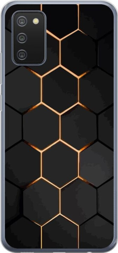 Mobildeksel til Samsung Galaxy A02s med Luksuriøst Mønster motiv