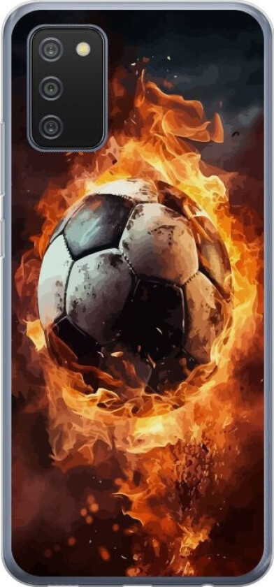 Mobildeksel til Samsung Galaxy A02s med Fotball motiv