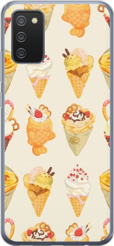 Mobildeksel til Samsung Galaxy A02s med Glassig motiv