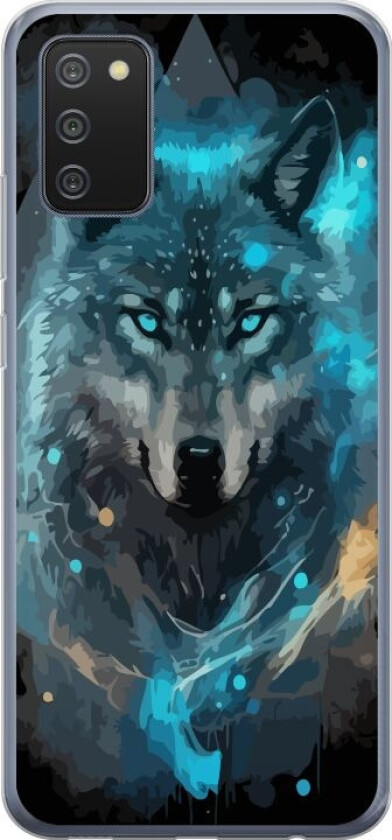 Mobildeksel til Samsung Galaxy A02s med Ulve motiv