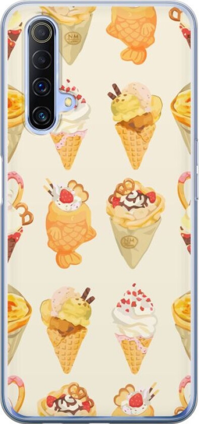 Mobildeksel til Realme X50 5G med Glassig motiv