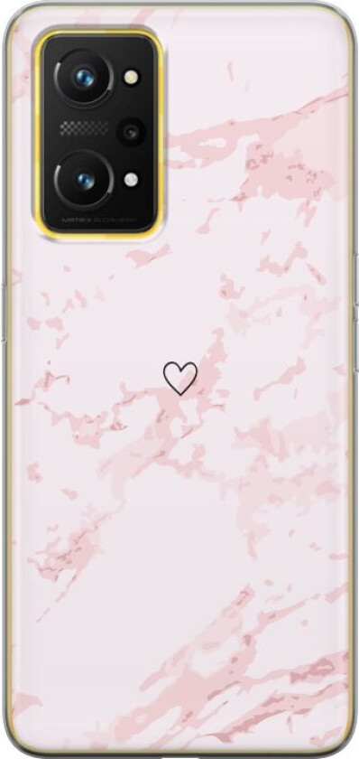 Mobildeksel til Realme GT Neo 3T med Rosa Hjerte motiv