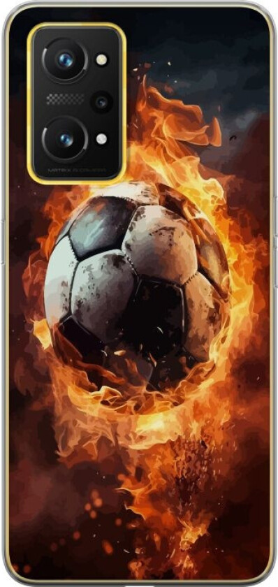 Mobildeksel til Realme GT Neo 3T med Fotball motiv