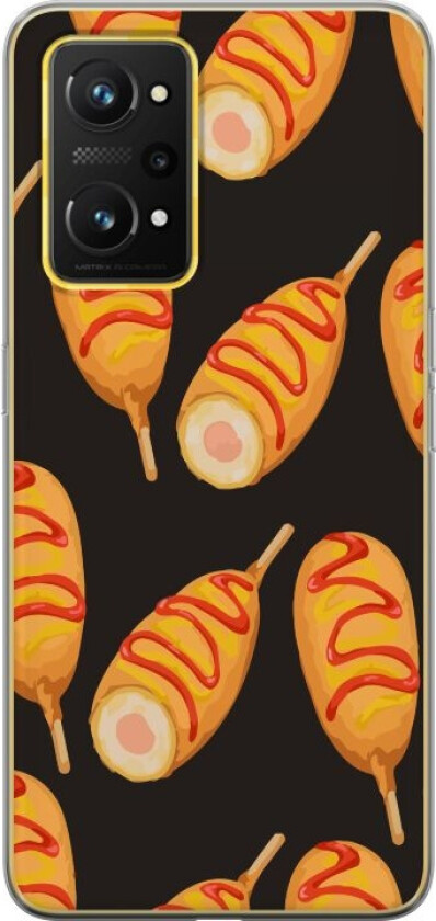 Mobildeksel til Realme GT Neo 3T med Kyllinglår motiv