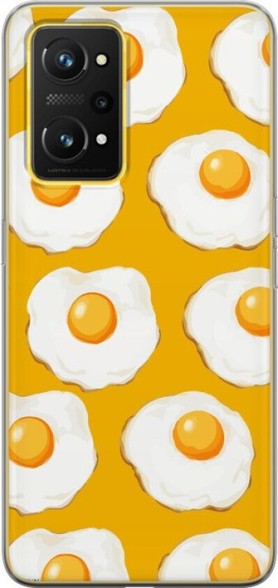 Mobildeksel til Realme GT Neo 3T med Stekt egg motiv
