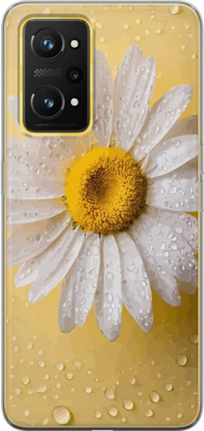 Mobildeksel til Realme GT Neo 3T med Porselensblomst motiv