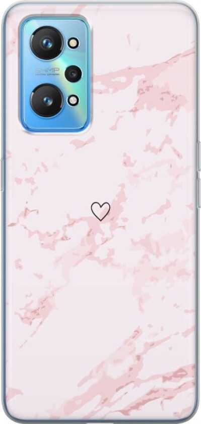 Mobildeksel til Realme GT Neo2 med Rosa Hjerte motiv