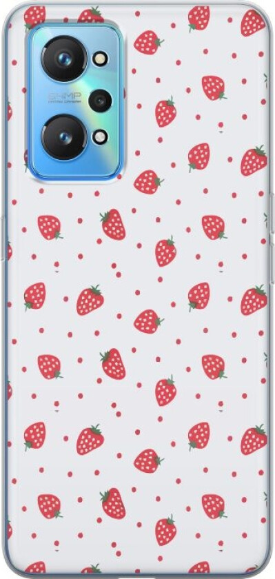 Mobildeksel til Realme GT Neo2 med Jordbær motiv