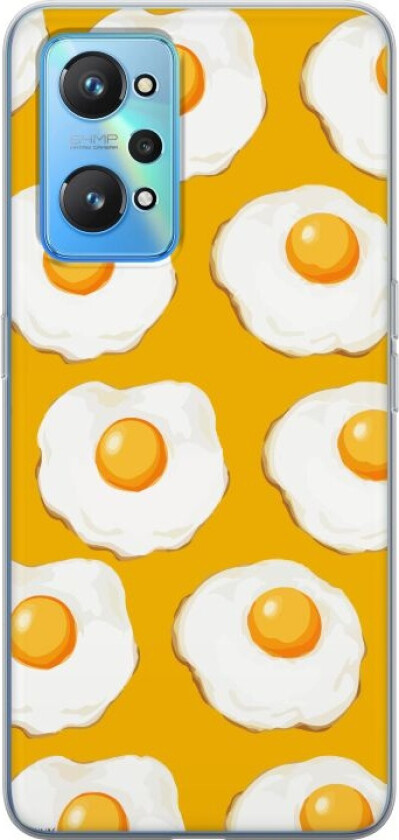 Mobildeksel til Realme GT Neo2 med Stekt egg motiv