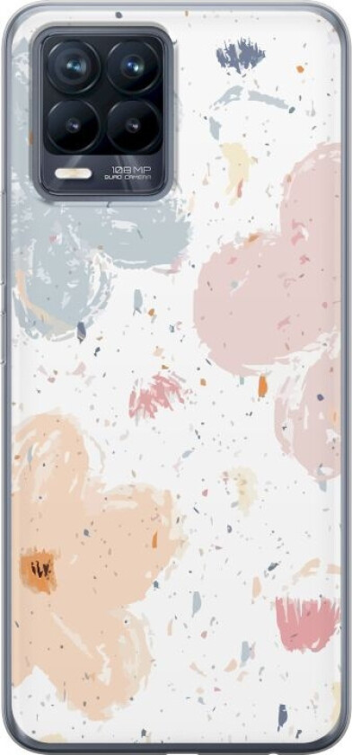 Mobildeksel til Realme 8 med Blomster motiv