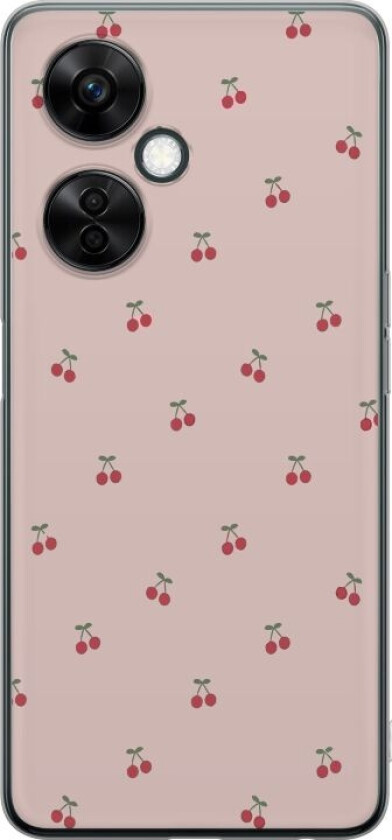 Mobildeksel til OnePlus Nord CE3 med Kirsebær motiv
