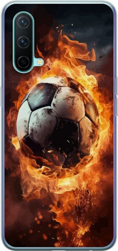 Mobildeksel til OnePlus Nord CE 5G med Fotball motiv