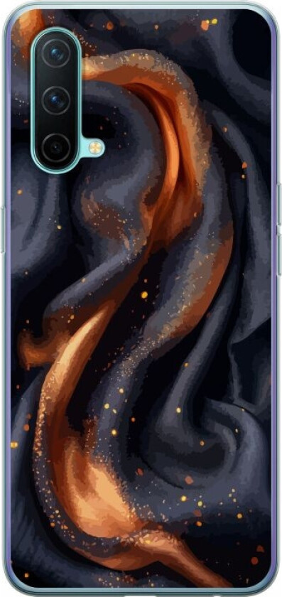 Mobildeksel til OnePlus Nord CE 5G med Brennende silke motiv