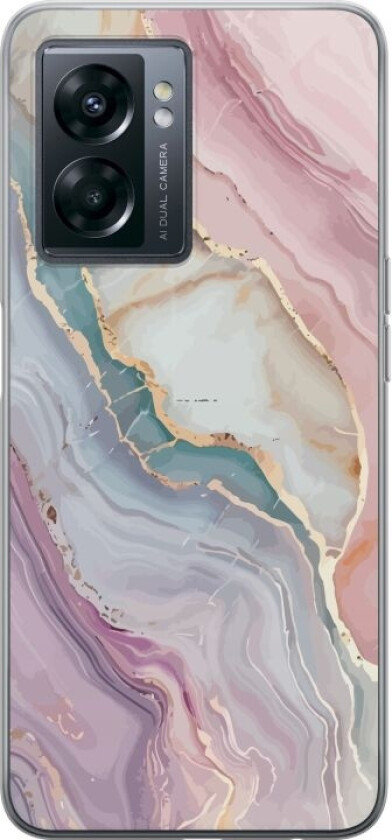 Mobildeksel til OnePlus Nord N300 med Marmor motiv