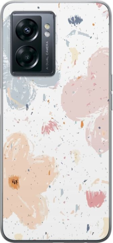 Mobildeksel til OnePlus Nord N300 med Blomster motiv