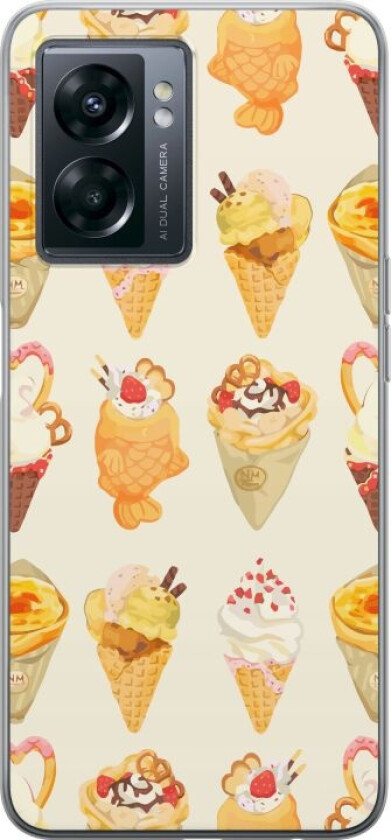 Mobildeksel til OnePlus Nord N300 med Glassig motiv