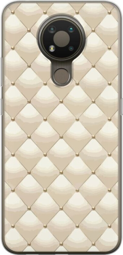 Mobildeksel til Nokia 3.4 med Gullglans motiv