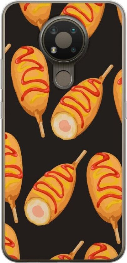 Mobildeksel til Nokia 3.4 med Kyllinglår motiv