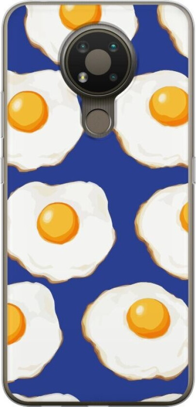 Mobildeksel til Nokia 3.4 med Stekte egg motiv