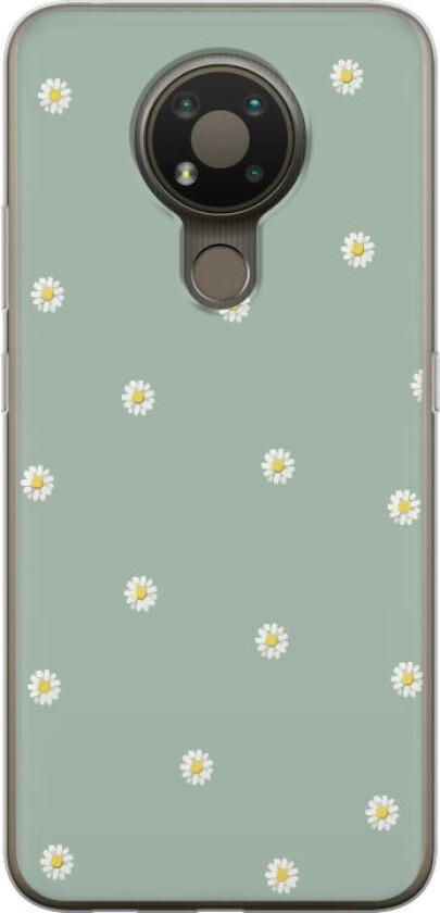 Mobildeksel til Nokia 3.4 med Prestekrage motiv