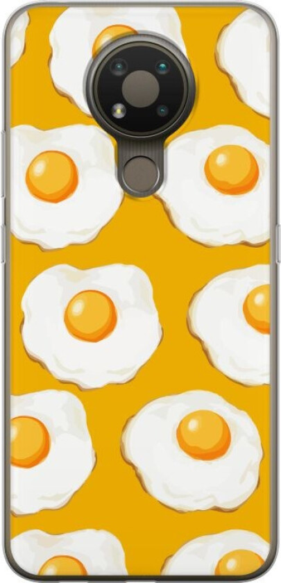 Mobildeksel til Nokia 3.4 med Stekt egg motiv