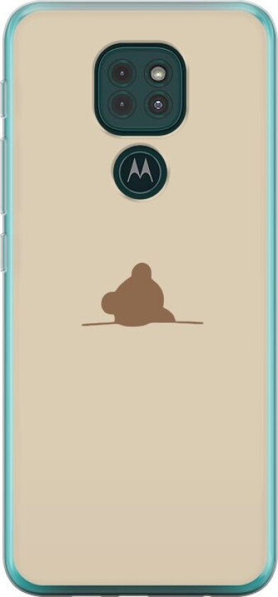 Mobildeksel til Motorola Moto G9 Play med Nalle motiv