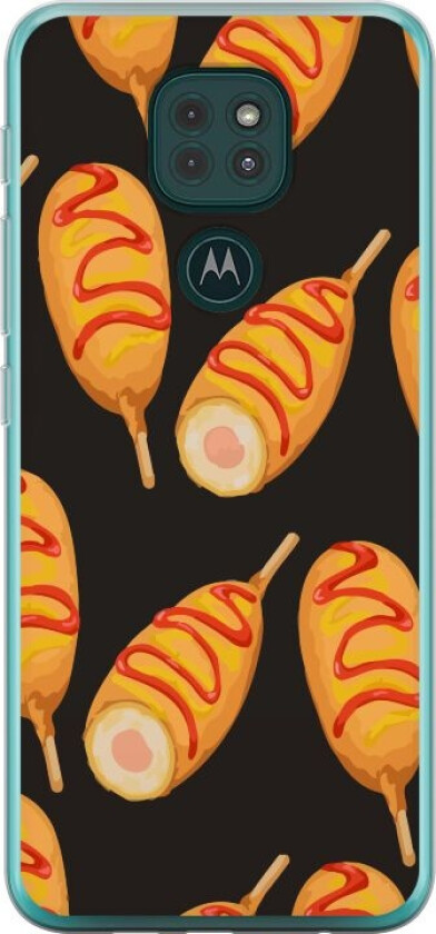 Mobildeksel til Motorola Moto G9 Play med Kyllinglår motiv