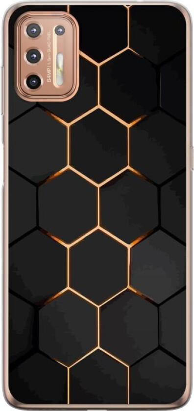 Mobildeksel til Motorola Moto G9 Plus med Luksuriøst Mønster motiv