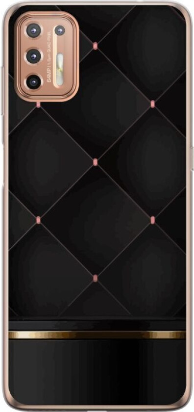 Mobildeksel til Motorola Moto G9 Plus med Luksuslinje motiv