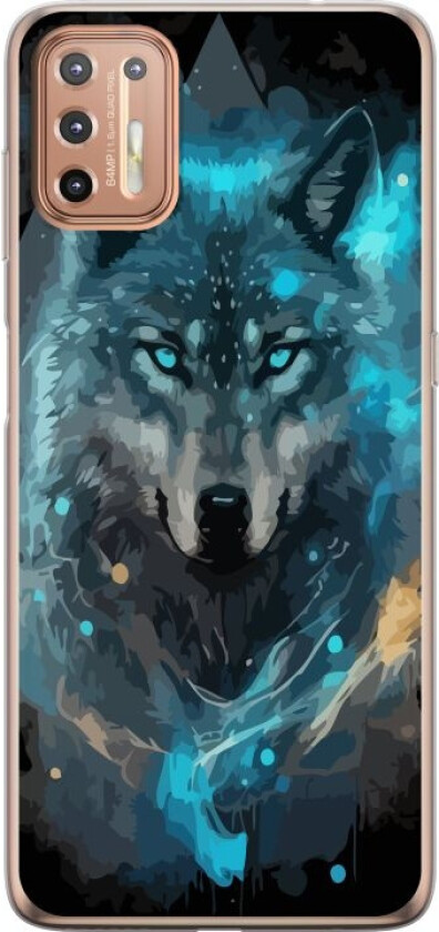 Mobildeksel til Motorola Moto G9 Plus med Ulve motiv