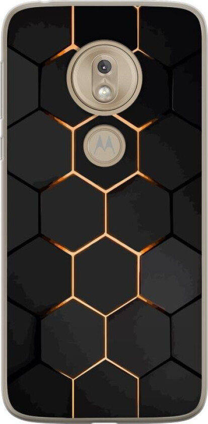 Mobildeksel til Motorola Moto G7 Play med Luksuriøst Mønster motiv