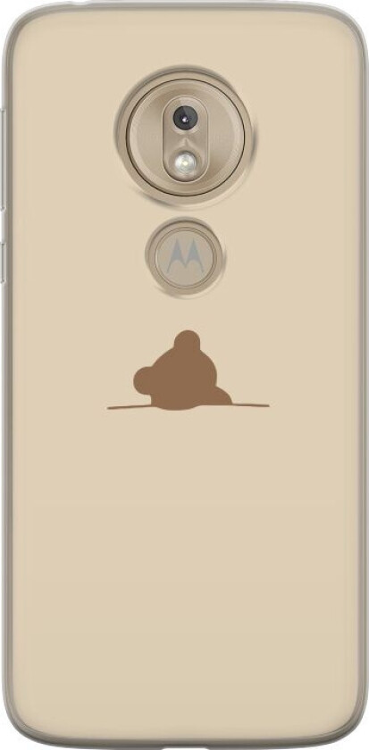 Mobildeksel til Motorola Moto G7 Play med Nalle motiv
