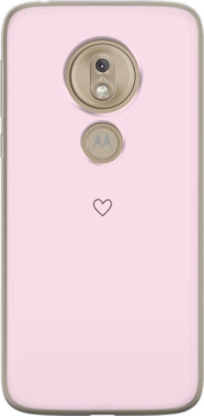 Mobildeksel til Motorola Moto G7 Play med Hjerte motiv