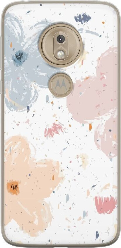 Mobildeksel til Motorola Moto G7 Play med Blomster motiv
