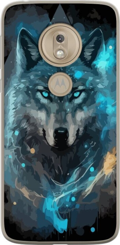Mobildeksel til Motorola Moto G7 Play med Ulve motiv