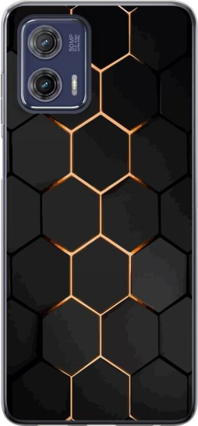Mobildeksel til Motorola Moto G73 med Luksuriøst Mønster motiv