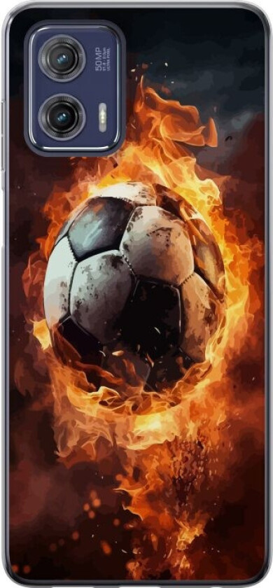 Mobildeksel til Motorola Moto G73 med Fotball motiv