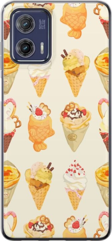 Mobildeksel til Motorola Moto G73 med Glassig motiv