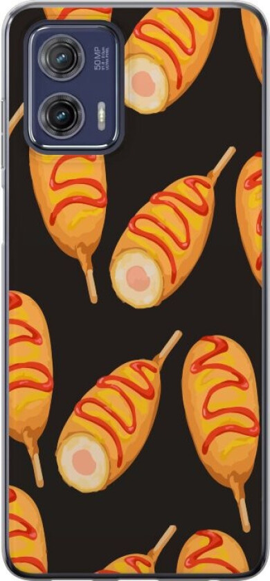 Mobildeksel til Motorola Moto G73 med Kyllinglår motiv