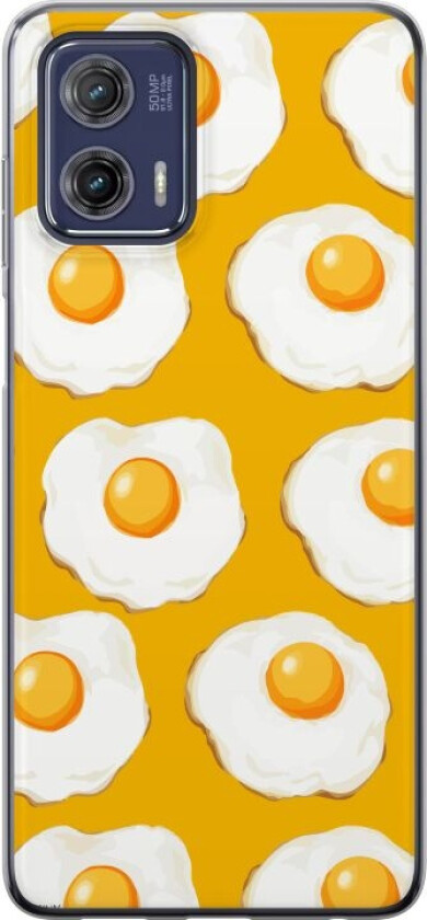Mobildeksel til Motorola Moto G73 med Stekt egg motiv
