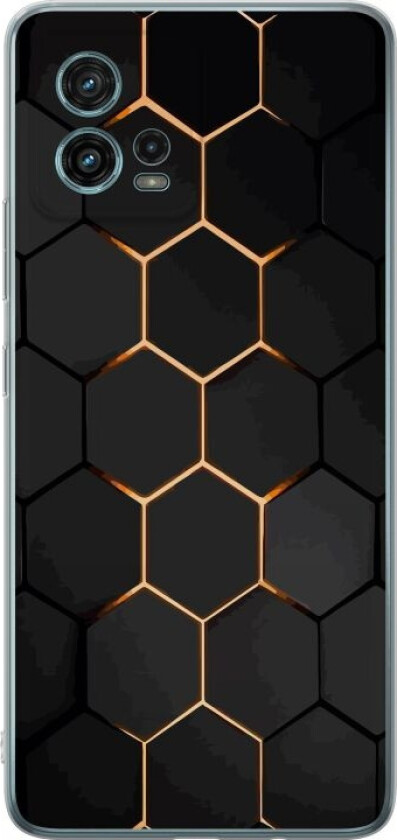 Mobildeksel til Motorola Moto G72 med Luksuriøst Mønster motiv