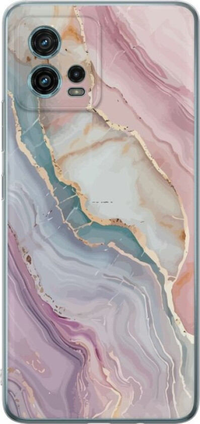 Mobildeksel til Motorola Moto G72 med Marmor motiv