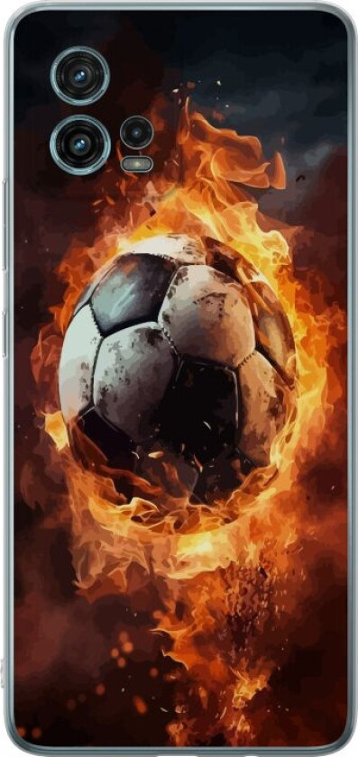 Mobildeksel til Motorola Moto G72 med Fotball motiv