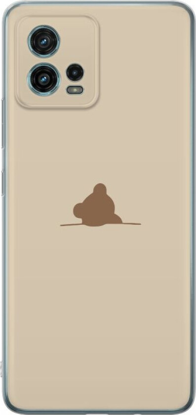 Mobildeksel til Motorola Moto G72 med Nalle motiv