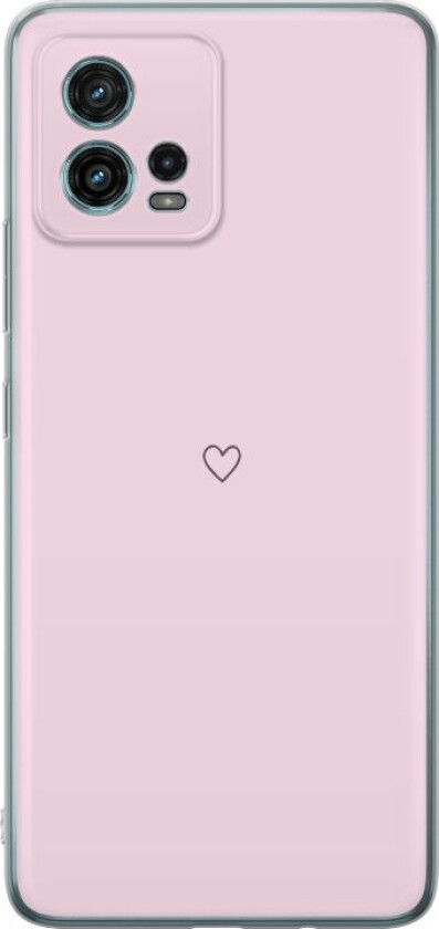 Mobildeksel til Motorola Moto G72 med Hjerte motiv