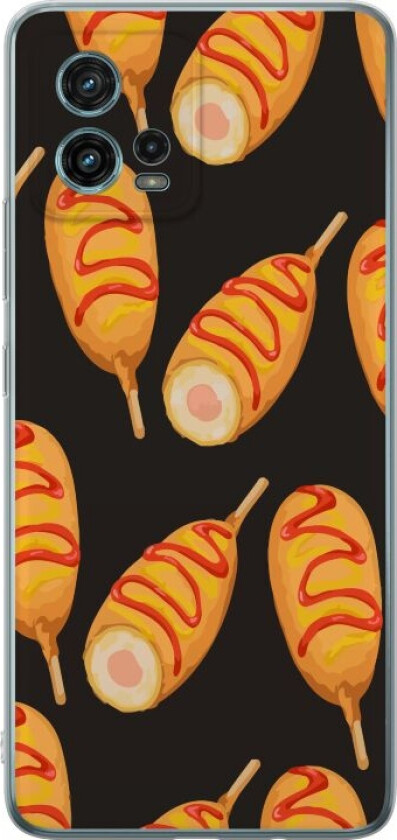 Mobildeksel til Motorola Moto G72 med Kyllinglår motiv