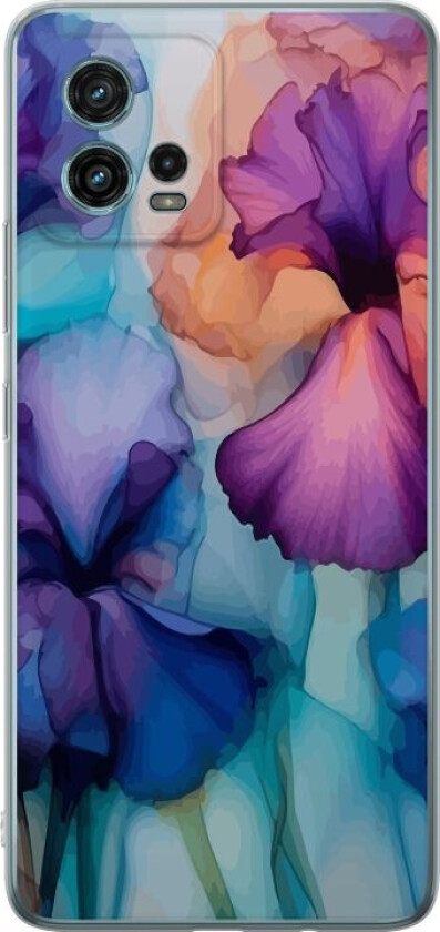 Mobildeksel til Motorola Moto G72 med Magiske blomster motiv