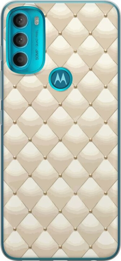 Mobildeksel til Motorola Moto G71 5G med Gullglans motiv
