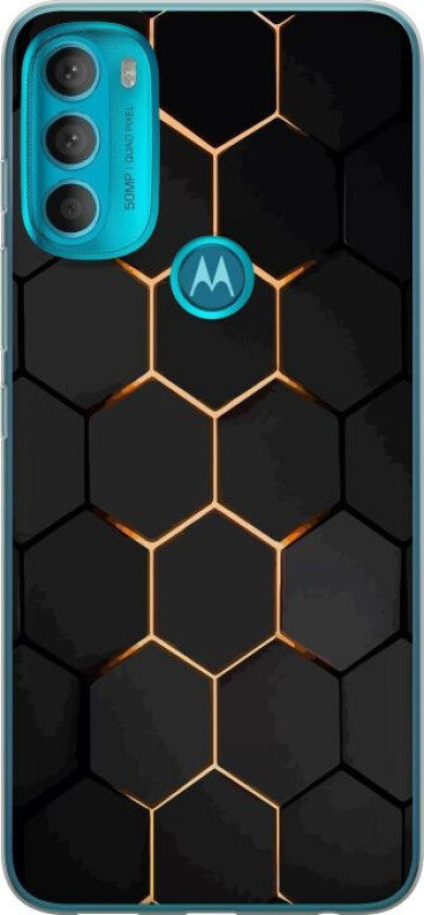 Mobildeksel til Motorola Moto G71 5G med Luksuriøst Mønster motiv