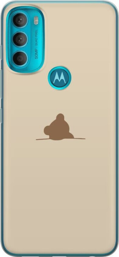 Mobildeksel til Motorola Moto G71 5G med Nalle motiv